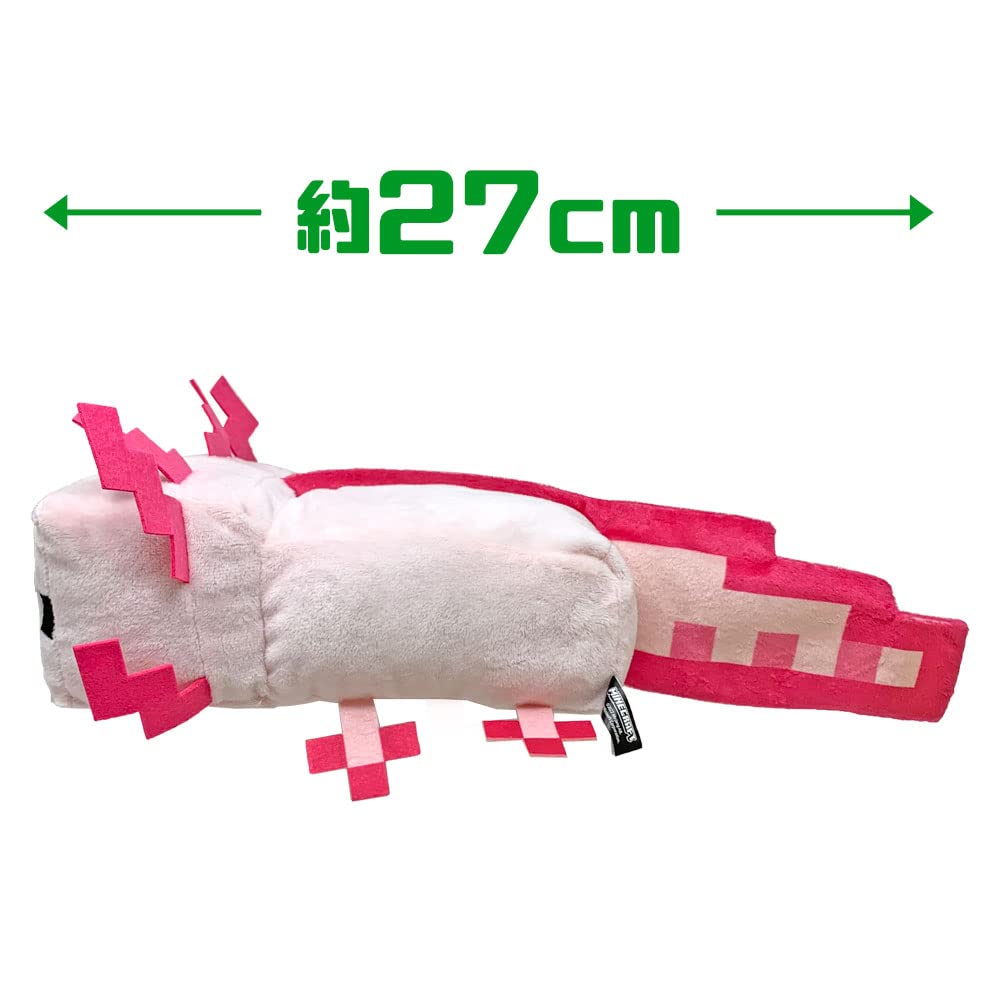 Populaire maffiafiguren worden grote knuffels! Groot knuffeldier: Axolotl en Bij, set van 2, ongeveer 27cm, officiële merchandise