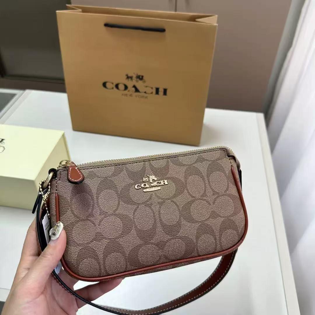 Женская сумка через плечо Koujia Nolita 19 с классическим логотипом-монограммой 19*5*12 CM