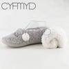 Winter Women Socks Slippers New Funny Koalas Cartoon Cotton Cute Anti-Slip Slippers Bedroom Flat Girl Gift Plush Fluffy Shoes