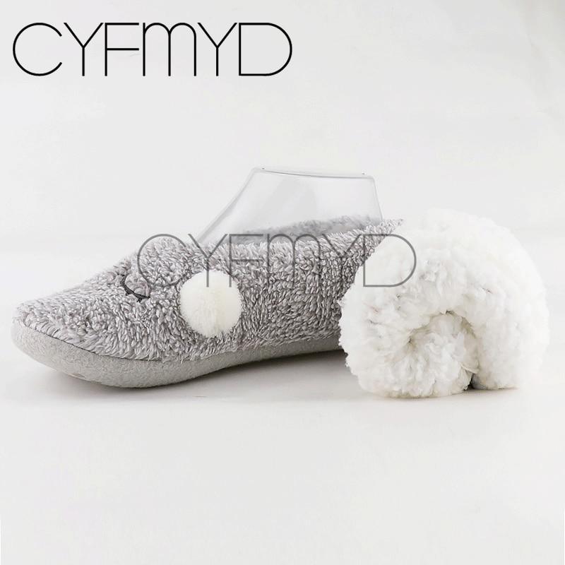 Winter Women Socks Slippers New Funny Koalas Cartoon Cotton Cute Anti-Slip Slippers Bedroom Flat Girl Gift Plush Fluffy Shoes