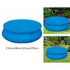Round Pool Cover PE Round Inflatable Swimming Pool Cover for Outdoor Paddling Garden Swimming Pool Cover Family Pool Cover