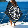 Boca Football Club Bedrucktes Strandtuch, Superweiche Mikrofaser, Perfektes Geschenk Geburtstag, für Pool, Strand, Reisen, für Familie und Freunde
