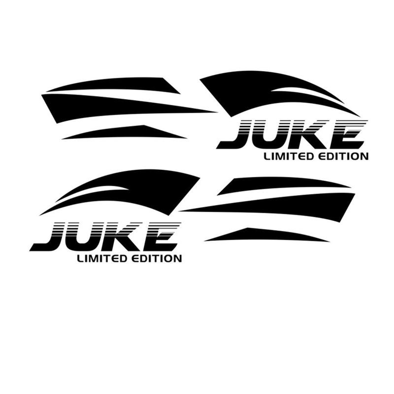 Wskpa9 1 set Carrosseriesticker Voor Nissan Juke Nismo Racing Sportstrepen Auto Deur Zijkant Decor Vinylstickers Exterieur Accessoires