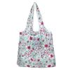 Nylon faltbare recycelbare Einkaufstasche umweltfreundliche wiederverwendbare Einkaufstasche für Damen, Tasche für Obst Gemüse Lebensmittel, mit Blumenmuster