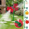 Oscillating Sunflower Garden Sprinkler Yellow Loose Pack No Connector Included For Lawn Care Plant Irrigation Gardening Supplies