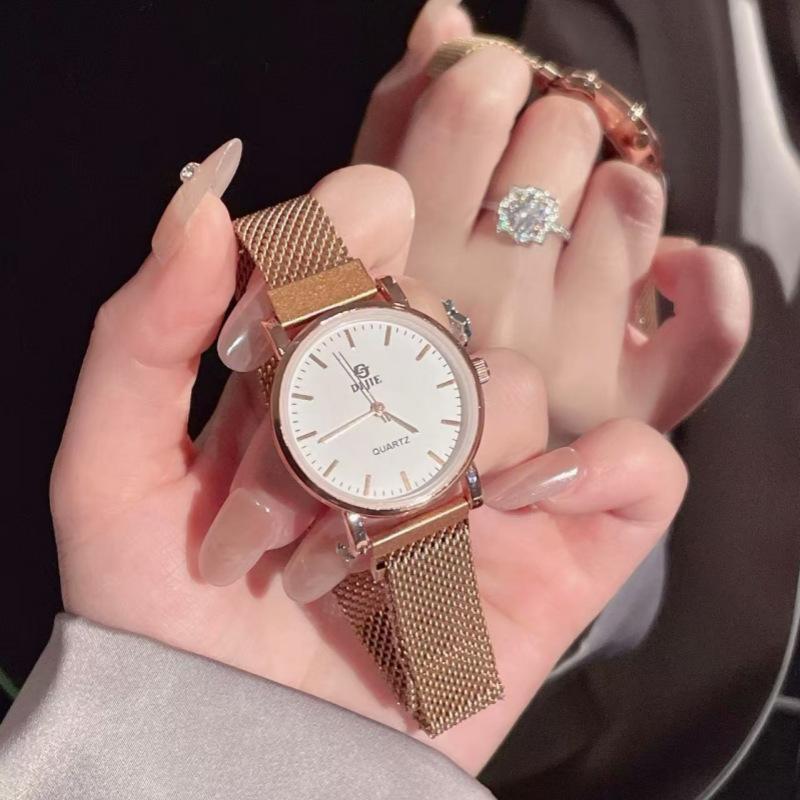 Magnetstone Trend Girl Forest Watch Schoolgirl Simple Girl'S Watch Versatile Small Casual Watch Trend