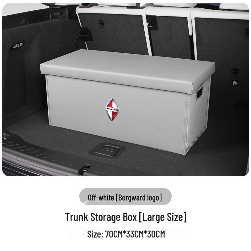 Compatible Trunk Storage Box for Borgward BX Series: BX7, BX5, BXi7, BX6, BX3, i5; Foldable Car Storage Solution