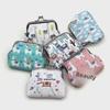 Cute Alpaca Animal Print Coin Purse - Small Wallet for Kids and Students