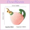 Ceramic Strawberry Oil And Vinegar Dispenser With Creative Kitchen Decor For Home Chefs
