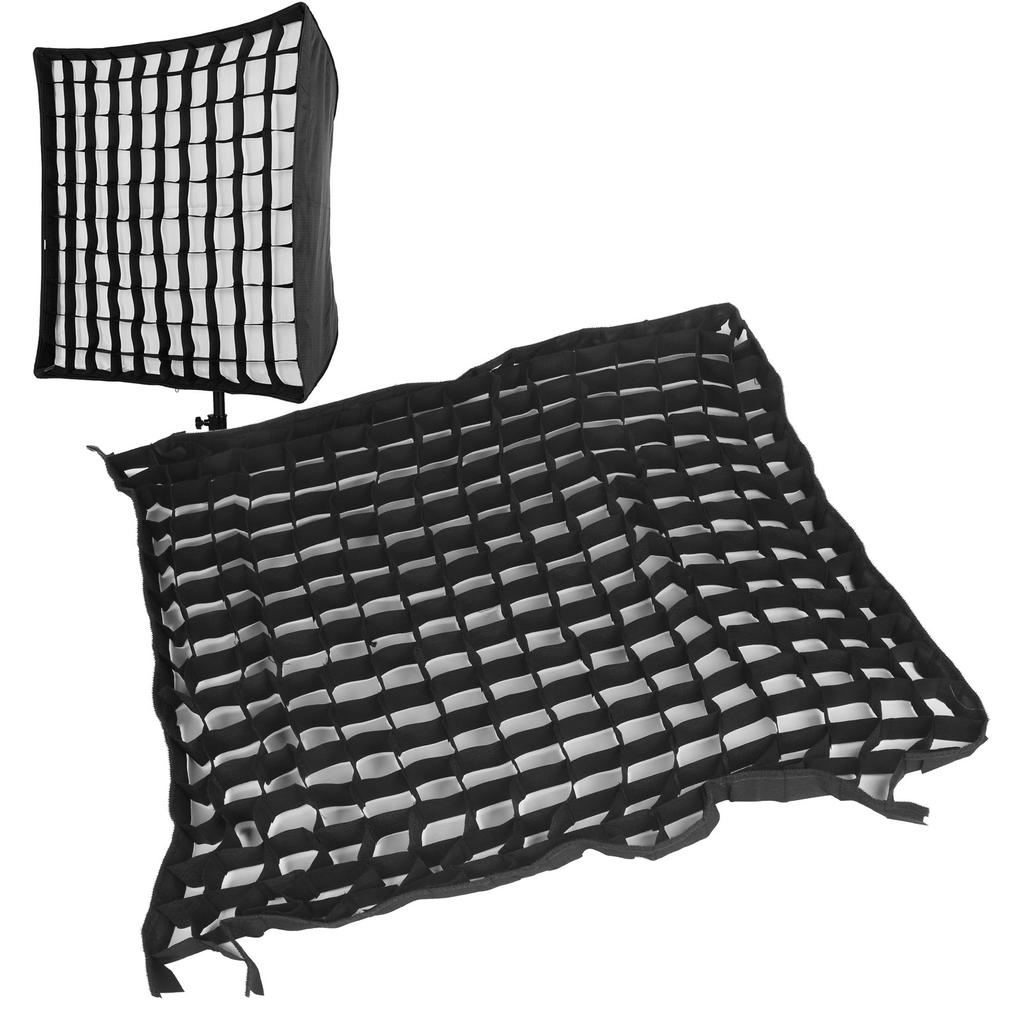 80x80cm Softbox Cellular Grid Mesh with Hook and Loop Fasteners Lining for Photography