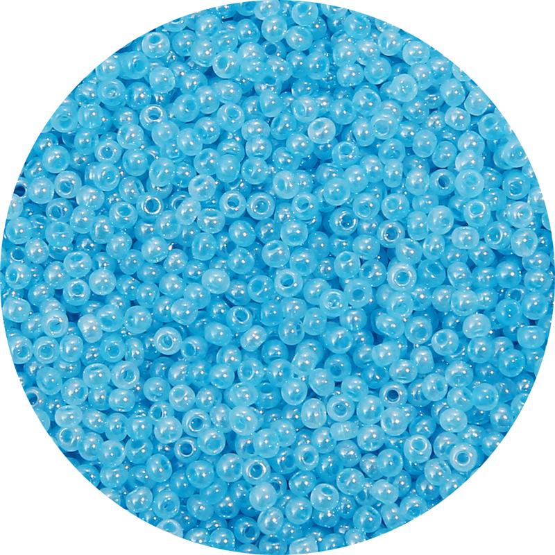 Handgefertigte Imitat-Jade-Creme-Millet-Perlen für DIY-Armbänder, Halsketten, Haarnadeln und Quasten