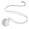 Gift Necklace Magnifying Glass 5x Portable Monocle Magnifier Pendant  Reading Newspaper
