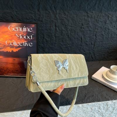Today's Popular Small Bag Women's New Bow Chain Fashion Shoulder Bag Texture Underarm Women's Bag