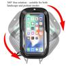Waterproof Motorcycle Phone Holder Bag for Rear-View Mirrors,Outdoor Bike Motorcycle Front Bag