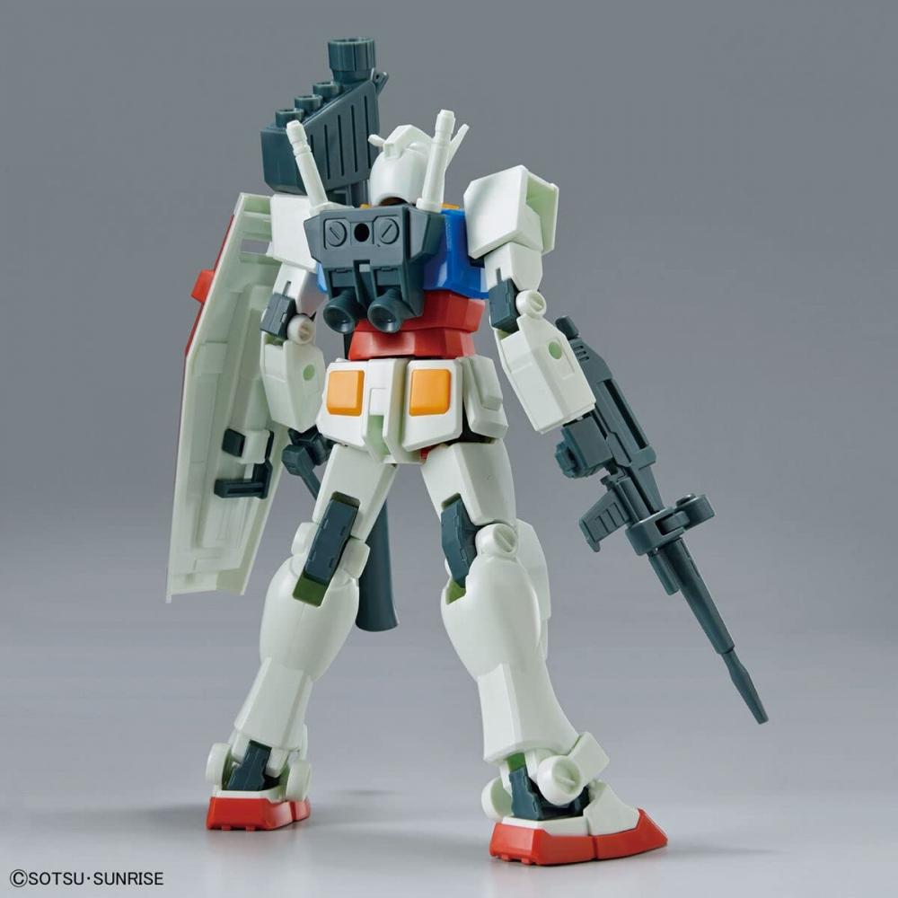 Mobile Suit Gundam RX-78-2 Gundam de nivel de entrada (Conjunto completo de armas) Modelo de plástico codificado por colores a escala 1144