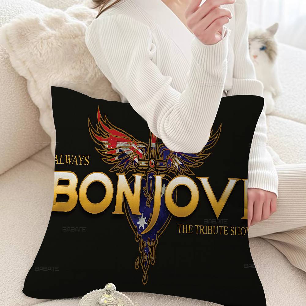 B-BonS J-Jovi Pillow Anime Pillow Sofa Bed Head Pillow Cover Cushion Cover 45x45 cm Fashion
