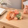 Ornements de lutins pour plantes Mignonne fée de la forêt Figurine en résine Mini statue Accessoires de décoration de pièce