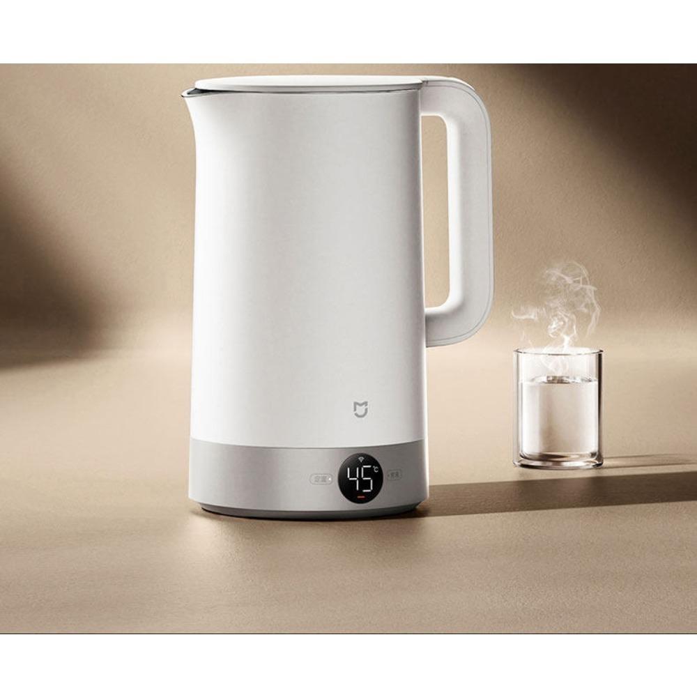 Xiaomi Mijia Thermostatic Electric Kettle 3 Pro 2.0L, 1800W Fast Boiling, 316L Stainless Steel, 24H Keep Warm белый