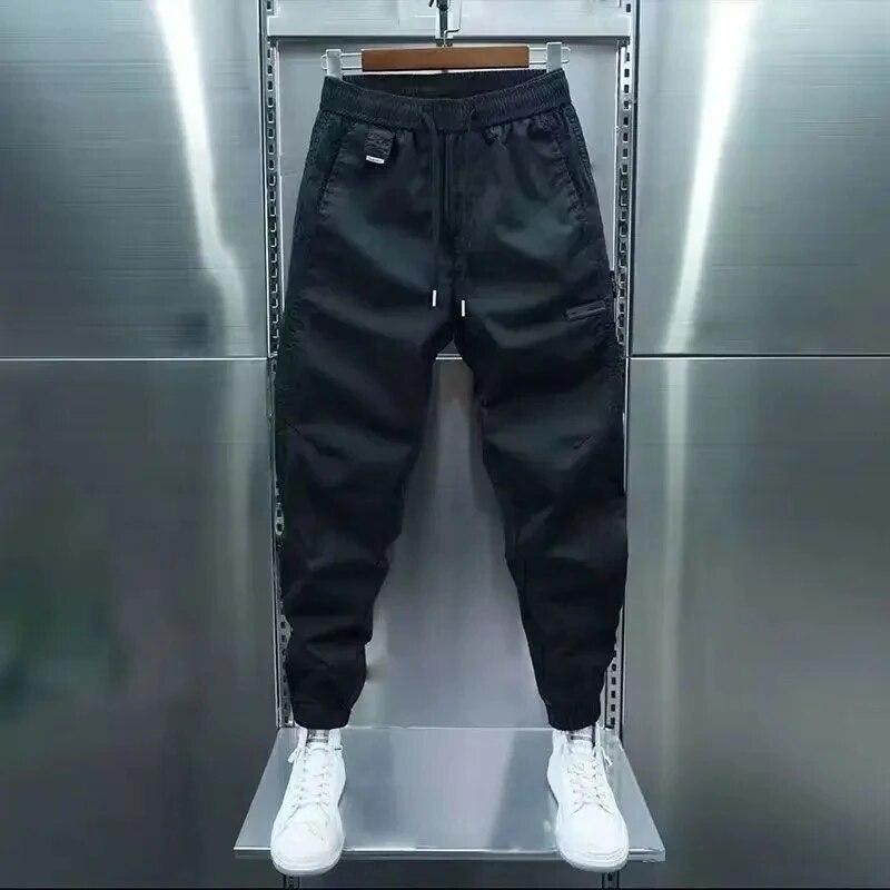 Baumwolle Jogger Cargo Hosen Männer Street Hip Hop Jogginghose Männlichen Casual Harem Hosen Sommer Harajuku Hosen Männer