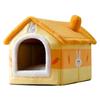 Condo Shape Cats House Bed Tent for Indoor Small to Large Cats Machine Washable Ultra Soft Cushion Anti-Slip Bottom