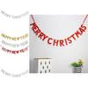 Festive Merry Christmas Happy New Year Banner Bunting For Home Party Decor
