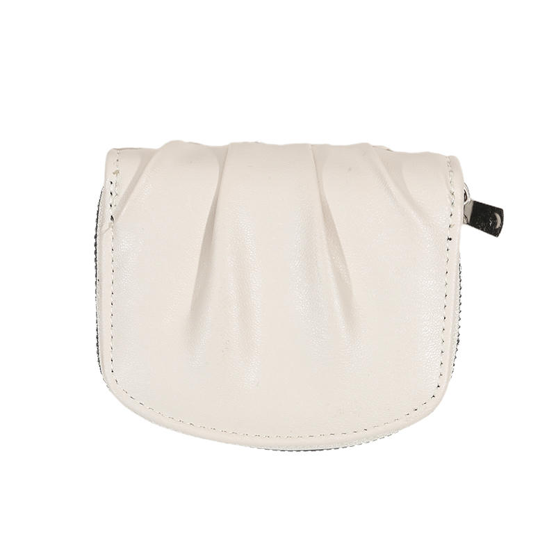 

Мини-портативный ПВХ-кошелек с отделением для карт, подходящий для модной женской сумки-ракушки, мини-сумки для ключей, кошелька для монет One Size