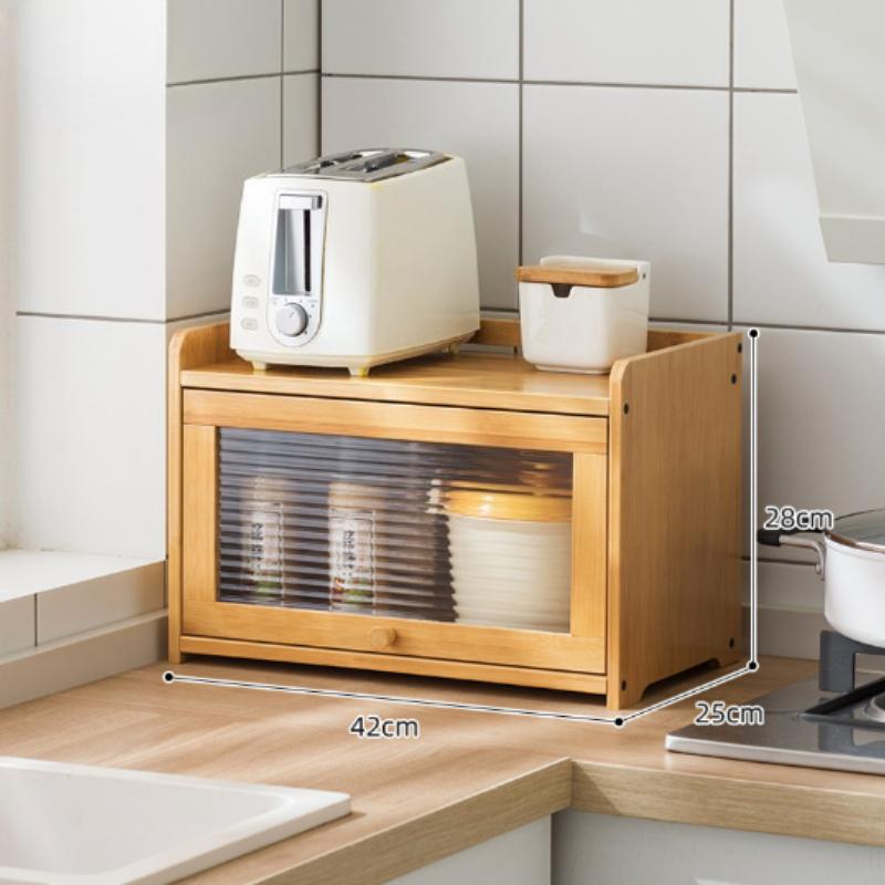 Wooden Desktop Storage Cabinet Cup Organizer Cosmetic Arrangement Der Batoom Elf Wood Material Other Installation