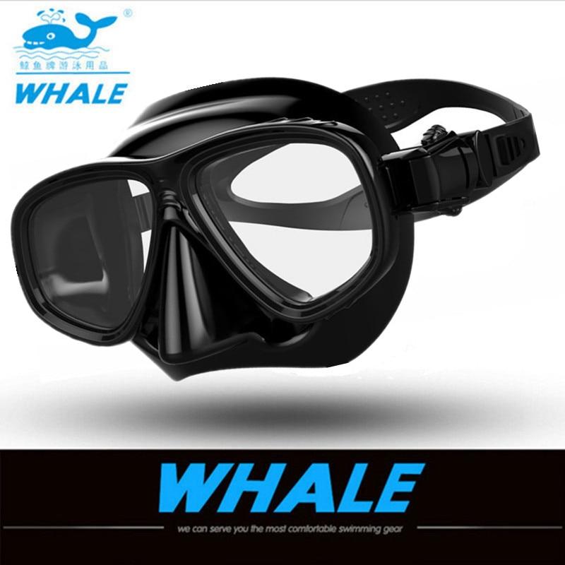 Máscara de buceo de alta calidad, gafas de vidrio templado endurecido, equipo de buceo, pesca submarina, novedad de 2025