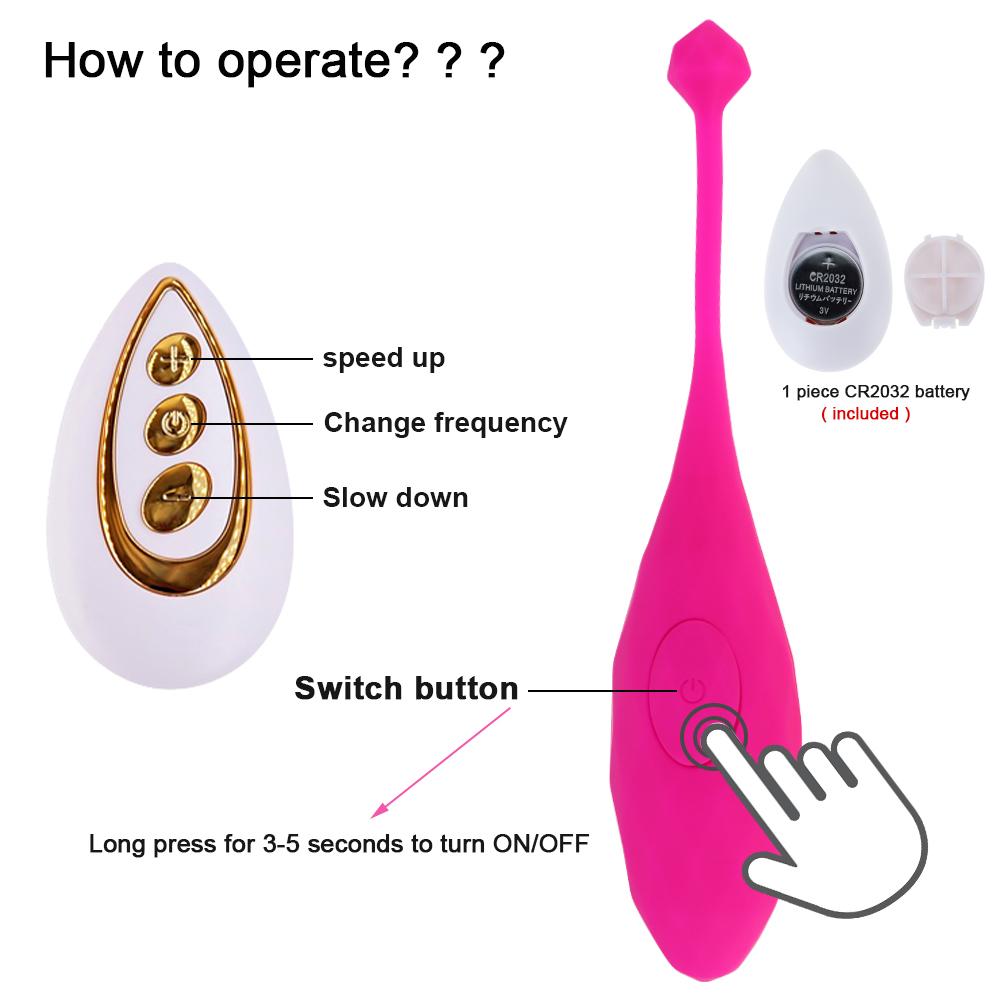 Wireless Control Panties Vibrating Eggs Vibrators Wearable Balls Vagina G Spot Massager Clit Stimulator Adult Sex Toys for Women