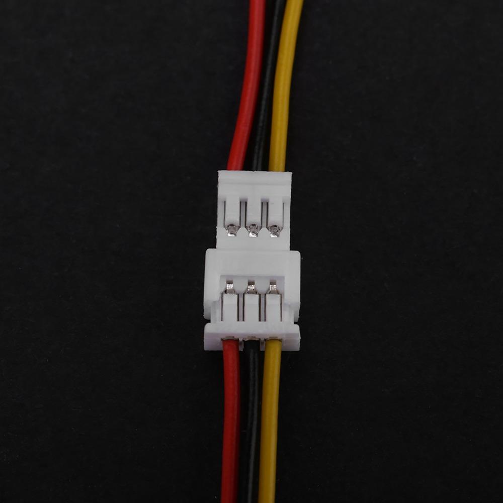 20 Satz 1,25mm Raster Steckverbinder Stecker 10cm 3P Stecker 3P Stecker & Buchse DIY Elektronik