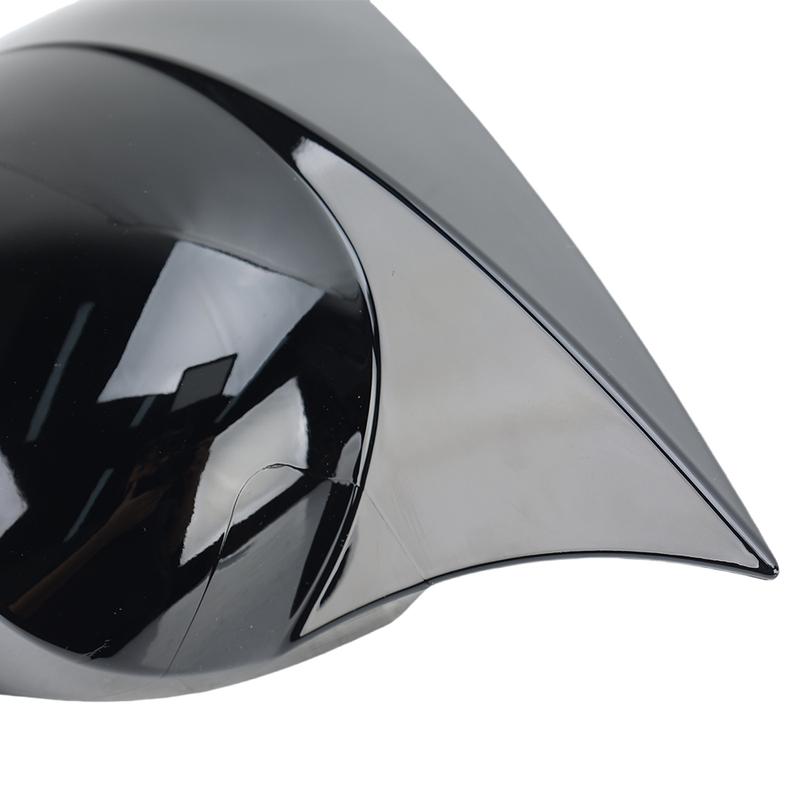 Türspiegel Klebehupe Abdeckung Kappe Für SEAT IBIZA 2008 2009 2010 2011-2016 Glänzend Schwarz Seitenspiegel Abdeckung Kappe Autozubehör