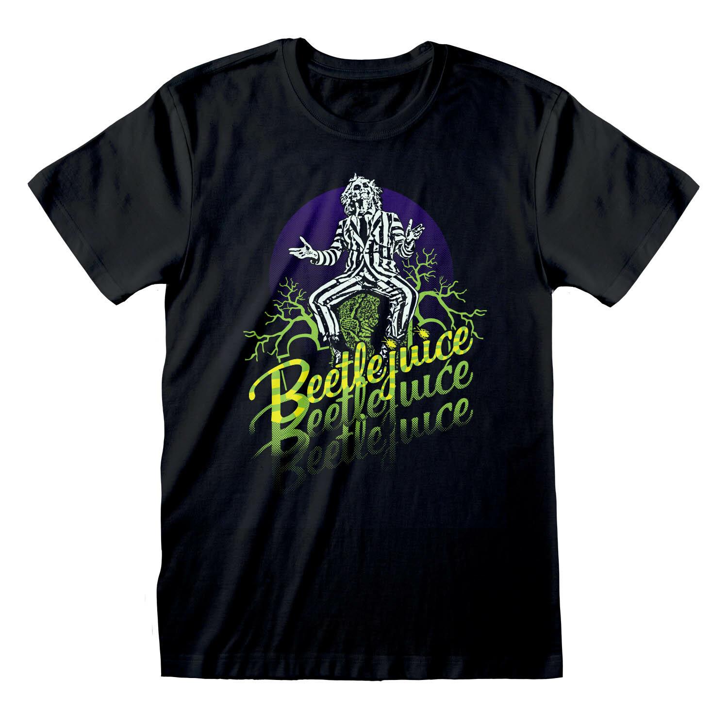 Beetlejuice Triplo B T-Shirt Ufficiale Merce MLXL Nuovo S