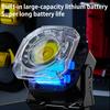 Mini Keychain Work Light Adjustable USB Rechargeable Waterproof Multi-function Portable Outdoor Camping Hiking Hanging Emergency Repair Lamp
