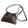 Summer New Leather Hand-woven Cloud Bag Women's Versatile Lucky Bag Women's Shoulder Messenger Bag Women's