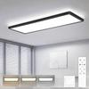 NETTLIFE LED Ceiling Light with Remote Control 58x20 Cm 22W LED Panel Dimmable with Memory Function