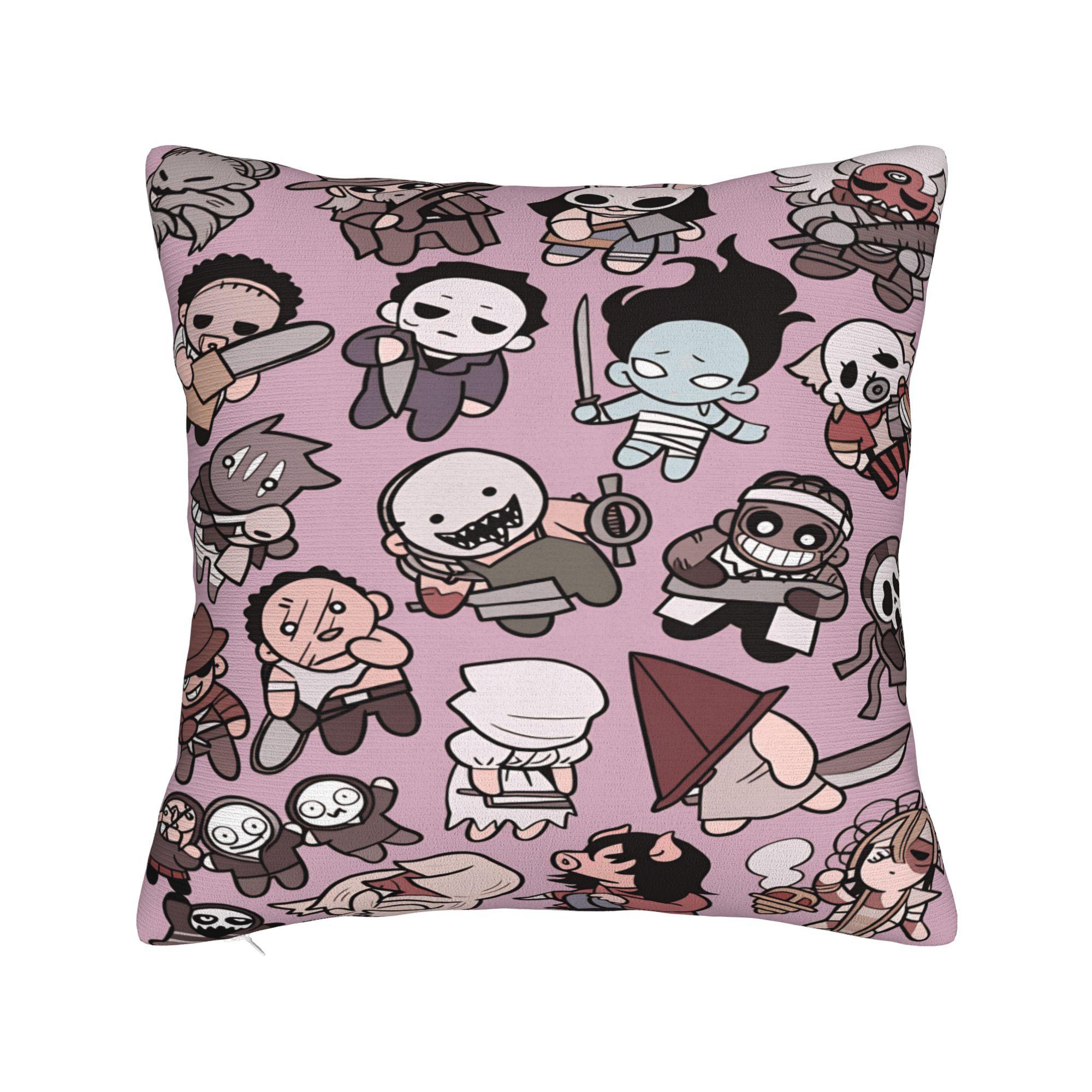 

Game D-Deads-By-D-Daylight Pillow Cover Soft Cushion Cover Funny Pillow Case For Wedding Party Home Decor 12x12Inch