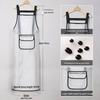 Transparent Wash-Free Waterproof Kitchen Apron
