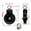 Plastic Nylon Fitness Loading Lifting Pulley Training Bearing Stainless Steel Mute Strength Trainer Home Gym Workout Equipment