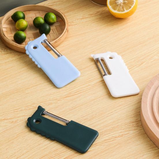 Eccellente trituratore di verdure a doppia testa per uso alimentare riutilizzabile antigraffio e antiruggine per pelapatate da ristorante