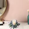 1Pc Simulation Plant Candlestick Garland Ring for Holiday Party Wedding Home Lampstand Props Decoration