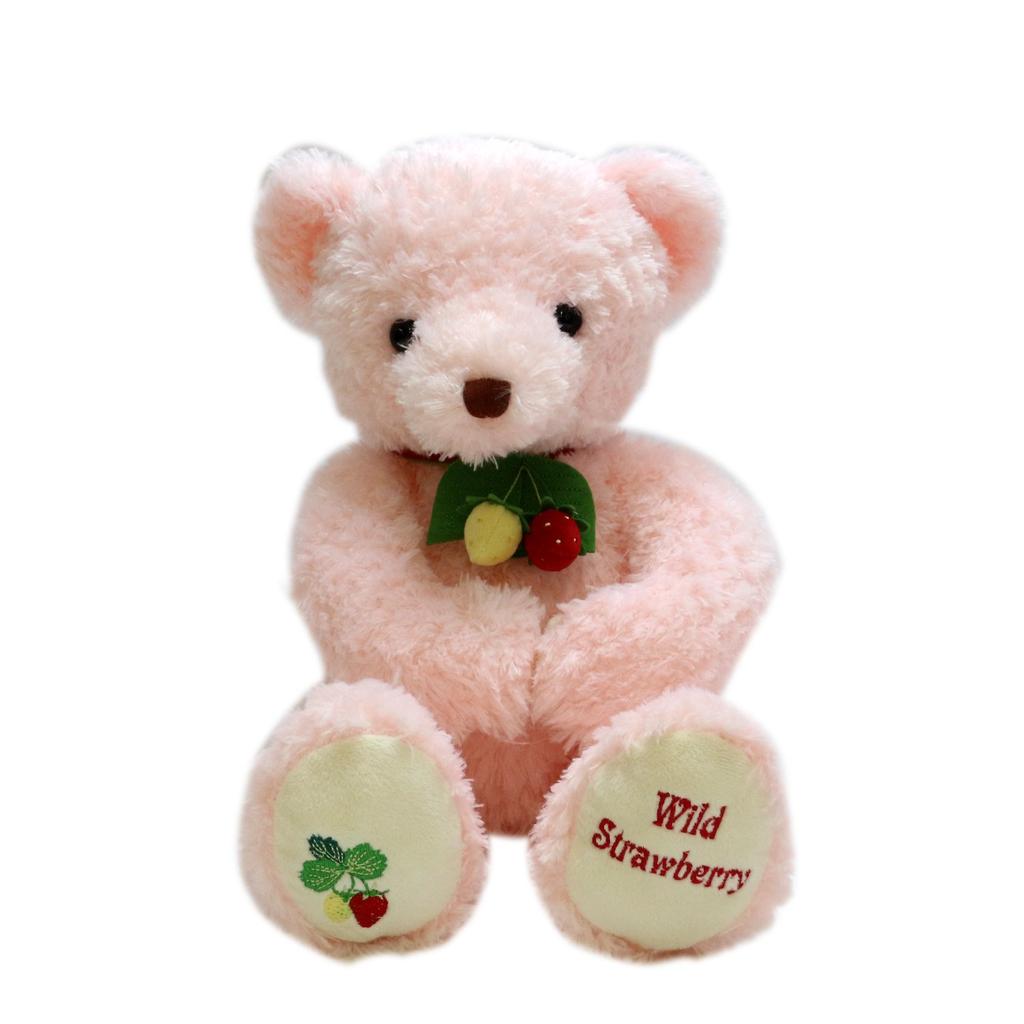 Wild Strawberry Bear L Pink