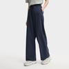 FILA Milano Series Trendy Fashion Versatile Straight Loose Casual Pants Women bottoms Deep-Blue F11W535801F-DB