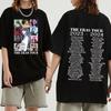 T.S Die Ära Tour Druck T-Shirt Mann Frau Harajuku Rundhals Kurzarm T-Shirt Lässig Fans