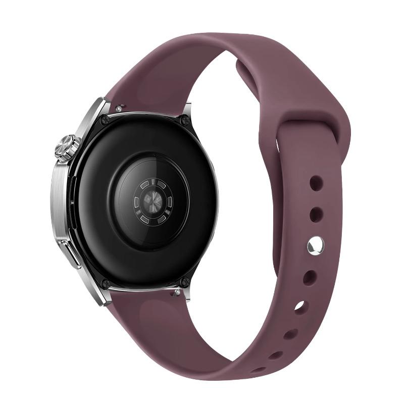 18mm 20mm 22mm Slim strap For Samsung Galaxy watch 7/6/5/pro/4 Silicone bracelet Huawei watch GT 4-2e-3-3 pro 46mm xiaomi watchbands