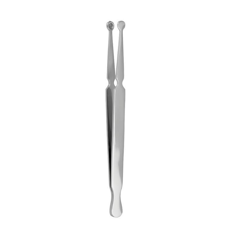 Stainless Steel Piercing Forceps Clamp Tool Lip Nail Earring Puncture Clip Open Close Ear Nose Septum Body Piercing Tool