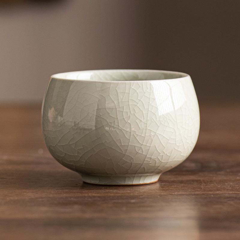 

Драгоценный желтый мастерская чашка печи Жу чашка для молчаливого чаепития высококлассная чашка для чаепития тысячи миль страны