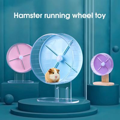 Hamsterspielzeug, superbreite Lauffläche, leise Laufscheibe, Sporttraining, Joggingrad, Meerschweinchen