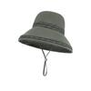 Outdoor Fisherman Hat With Large Brim For Sun Protection And Waterproof Features For Men And Women