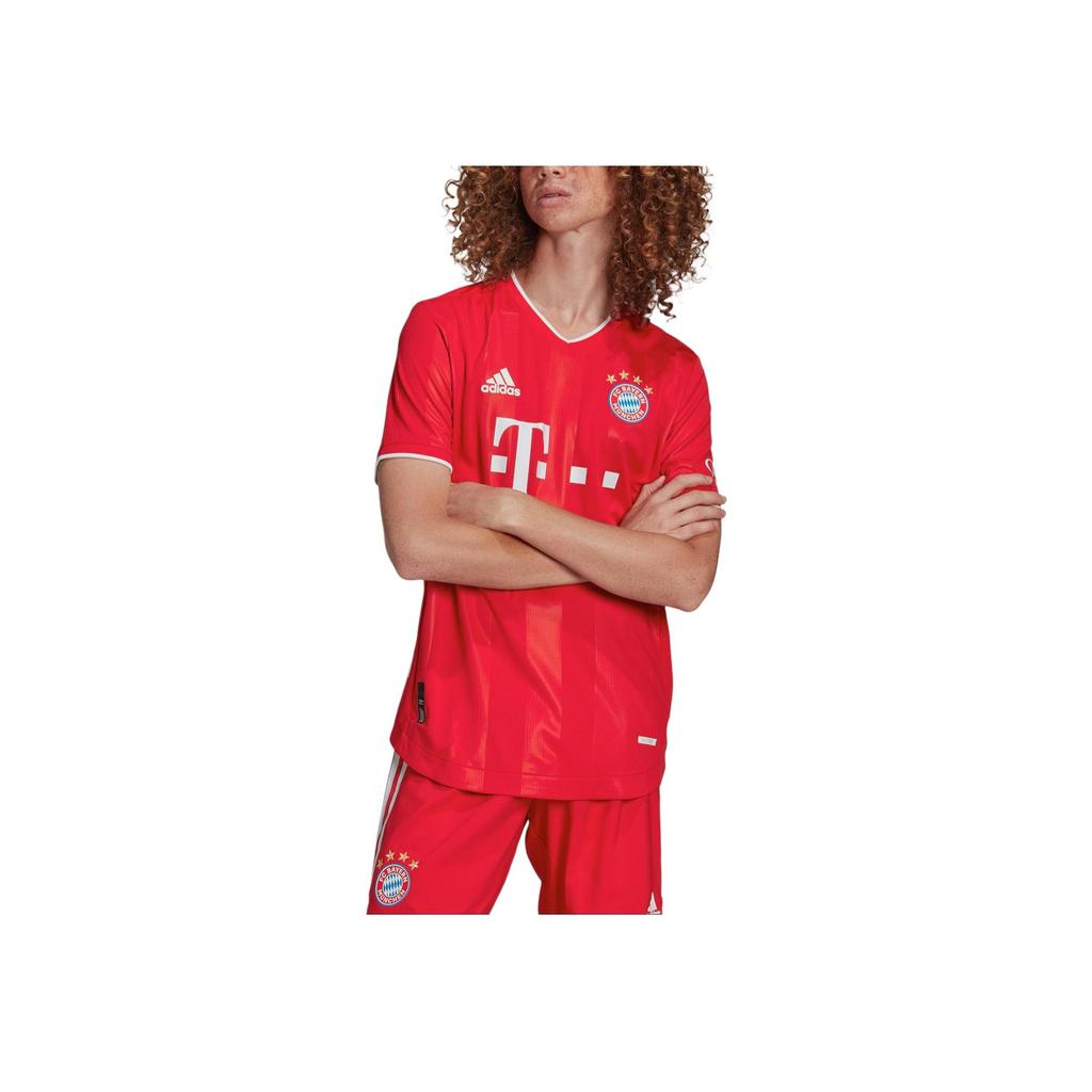 Adidas FC Bayern Munich Home Player Version Soccer Jersey Men Jersey Red FI6197