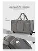 Portable Foldable Pet Trolley Bag: Large Capacity, Breathable Design, Hand-Held for Cats and Large Pets